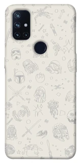 Чохол на OnePlus Nord N10 5G Star Wars background ver.1 фото 1 з 1