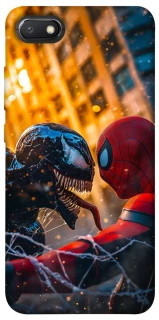 Чохол на Xiaomi Redmi 6A Venom vs Spiderman фото 1 з 1