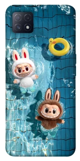 Чохол на Oppo A72 5G / A73 5G Labubu in the pool фото 1 з 1