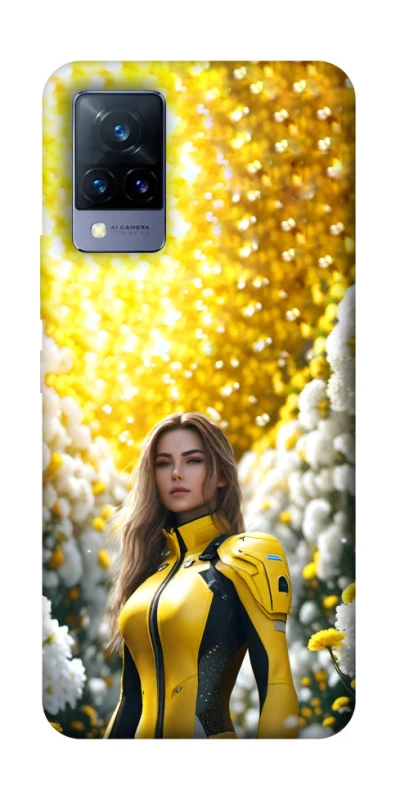 Чохол на Vivo V21 Cyber space girl ver.2 фото 1 з 1