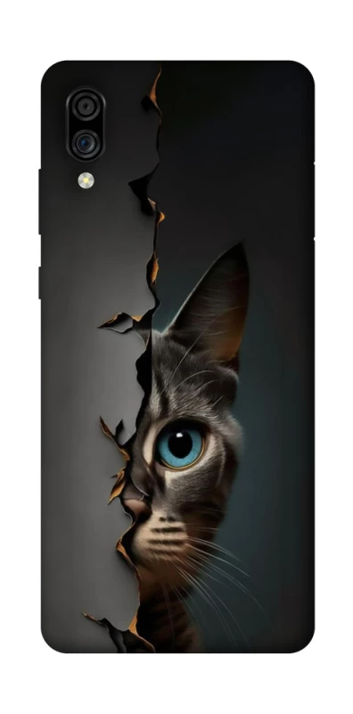 Чехол на ZTE Blade A5 (2020) Кот-подглядыватель v2 фото 1 из 1