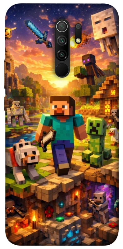 Чохол на Xiaomi Redmi 9 Minecraft v6 фото 1 з 1