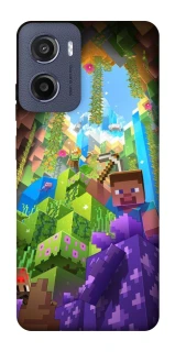Чехол на Motorola Moto E15 Minecraft forever фото 1 из 1