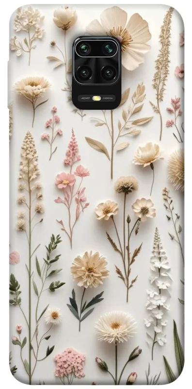 Чохол на Xiaomi Redmi Note 9s / Note 9 Pro / Note 9 Pro Max Floral design ver.1 фото 1 з 1
