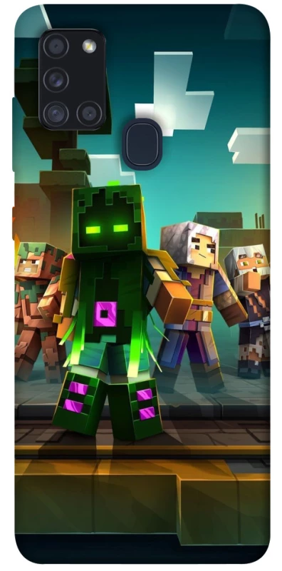 Чехол на Samsung Galaxy A21s Minecraft dungeon фото 1 из 1