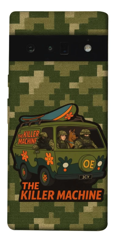 Чохол на Google Pixel 6 Pro Funny machine фото 1 з 1
