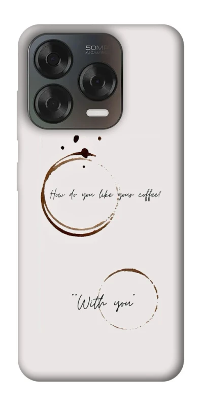 Чехол на ZTE Blade V70 Design Coffee with you фото 1 из 2