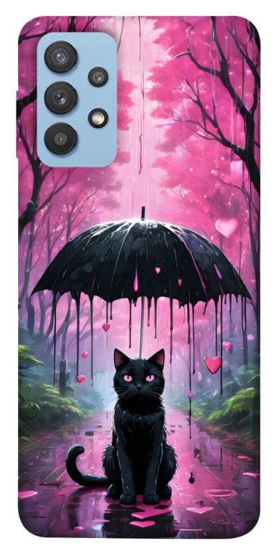 Чохол на Samsung Galaxy M32 Black cat фото 1 з 1