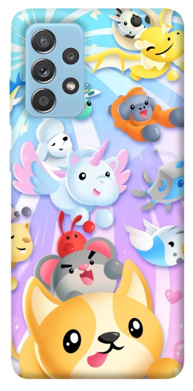 Чехол на Samsung Galaxy A52 4G / A52 5G Adopt Me Rainbow Pet Parade фото 1 из 1