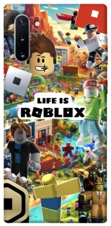 Чехол на Samsung Galaxy Note 10 Life is Roblox фото 1 из 1