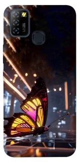Чохол на Infinix Hot 10 Lite Cyber butterfly фото 1 з 1