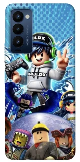 Чехол на TECNO Camon 18 Roblox collage ver.3 фото 1 из 1
