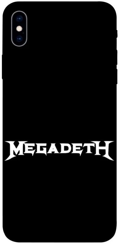 Чохол на Apple iPhone XS Max (6.5") Megadeth logo фото 1 з 1