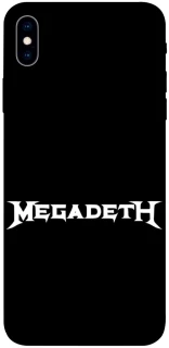 Чехол на Apple iPhone XS Max (6.5") Megadeth logo фото 1 из 1
