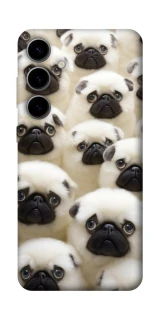 Чехол на Samsung Galaxy S25 Doggy Pug Love фото 1 из 1