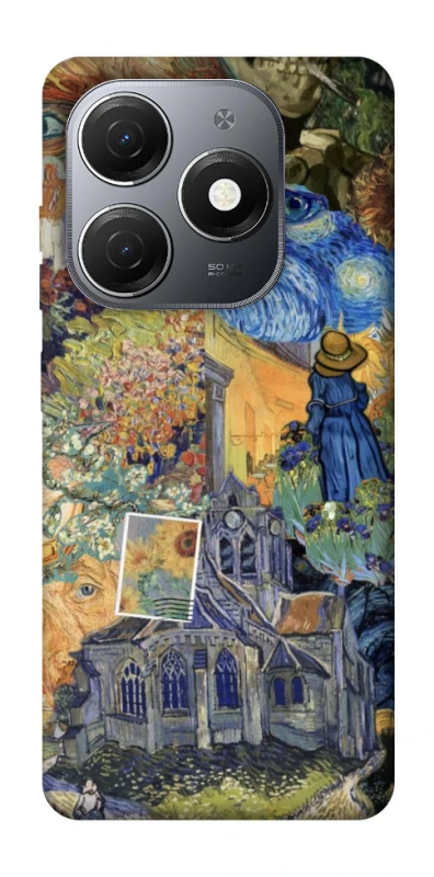 Чохол на TECNO Spark 20 Van Gogh collage фото 1 з 1