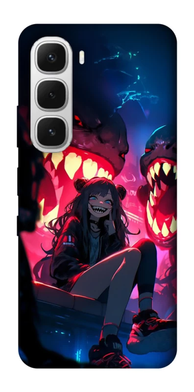 Чохол на Infinix Hot 60i Anime girl фото 1 з 1
