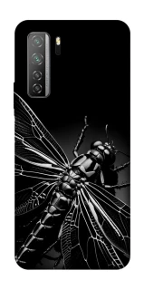 Чохол на Huawei Nova 7 SE Black dragonfly фото 1 з 1