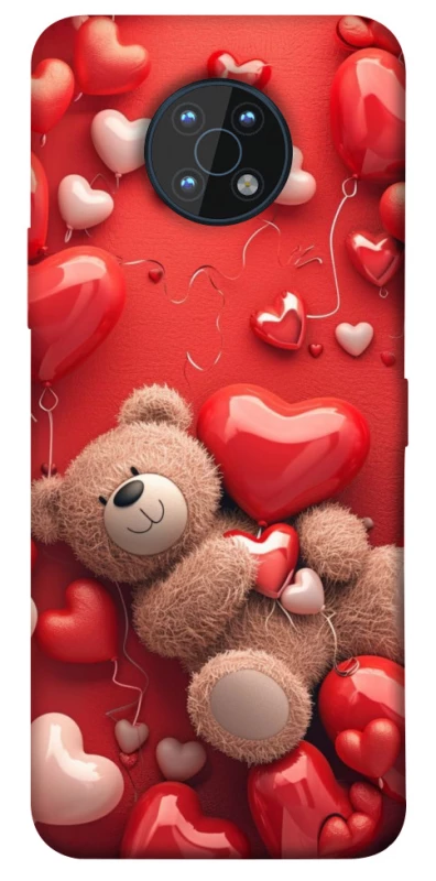 Чехол на Nokia G50 bear in hearts фото 1 из 1