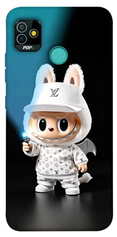 Чехол на TECNO POP 5 Labubu with flashlight ver.1 фото 1 из 1