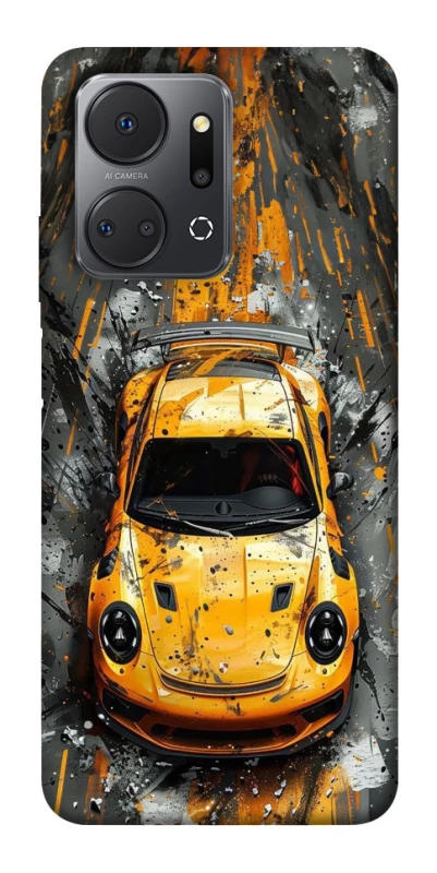 Чохол на Huawei Honor X7a Drawn Porsche фото 1 з 1