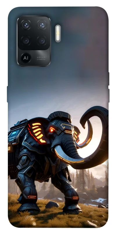 Чохол на Oppo Reno 5 Lite Cyber ​​elephant фото 1 з 1