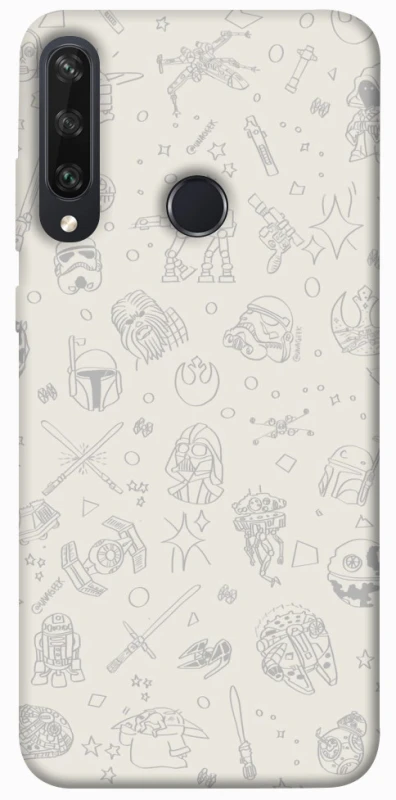 Чохол на Huawei Y6p Star Wars background ver.1 фото 1 з 1
