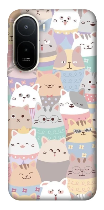 Чехол на Xiaomi Redmi A7 Pro 4G Funny Kittens ver.2 фото 2 из 2