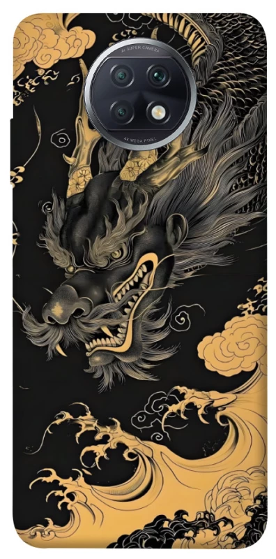 Чохол на Xiaomi Redmi Note 9 5G / Note 9T gold dragon фото 1 з 1