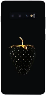 Чохол на Samsung Galaxy S10+ Чорна полуниця фото 1 з 1
