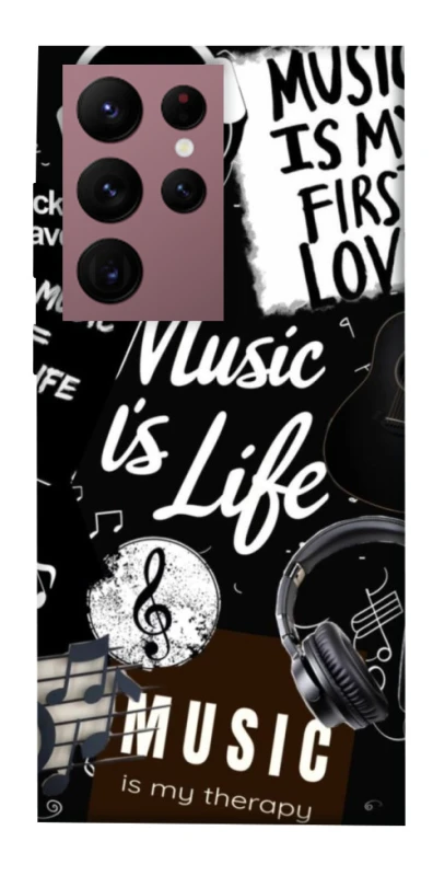 Чохол на Samsung Galaxy S22 Ultra Music is Life фото 1 з 1