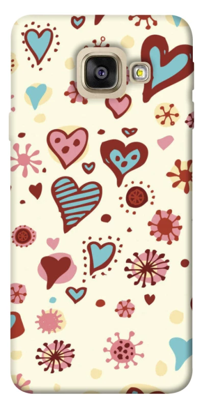 Чехол на Samsung A520 Galaxy A5 (2017) Pretty hearts фото 1 из 1