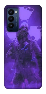 Чехол на TECNO Camon 18 Pro Радиация v6 фото 1 из 1