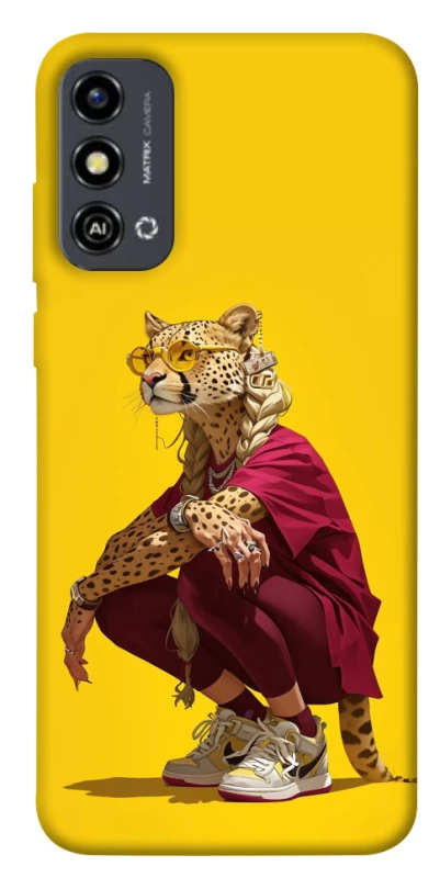 Чехол на ZTE Blade A53 Ягуар фото 1 из 1