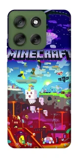 Чехол на Motorola Moto G56 5G Minecraft world фото 1 из 1