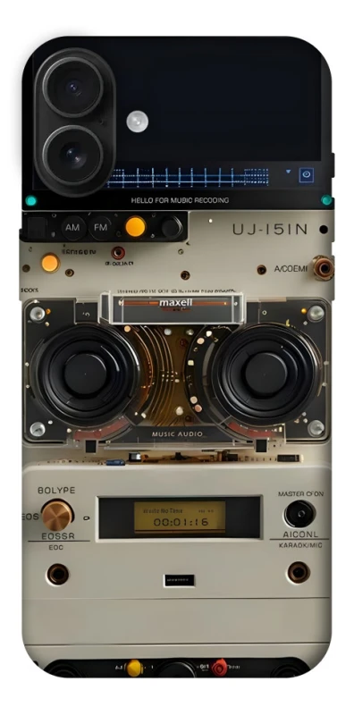 Чохол на Apple iPhone 16 Plus Audio panel фото 1 з 1