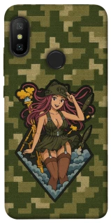 Чохол на Xiaomi Mi A2 Lite / Xiaomi Redmi 6 Pro Military Waifu фото 1 з 1