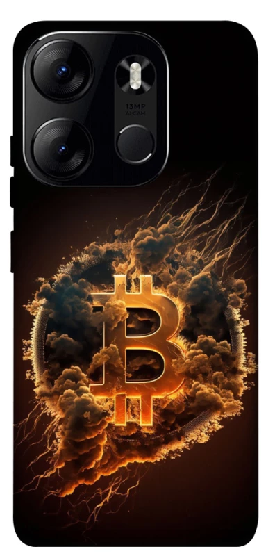 Чохол на Tecno Spark Go 2023 Smoky Bitcoin фото 1 з 1