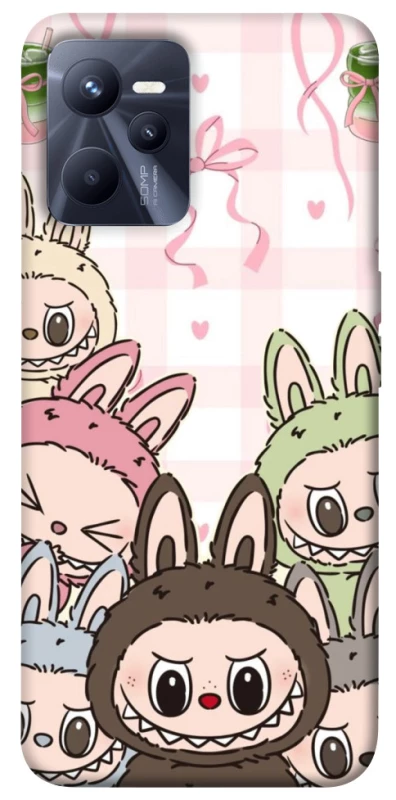 Чохол на Realme C35 All Labubu 2 фото 1 з 1