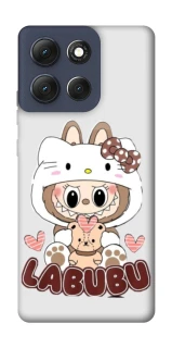 Чехол на Motorola Moto G86 Hello Kitty Labubu фото 1 из 1