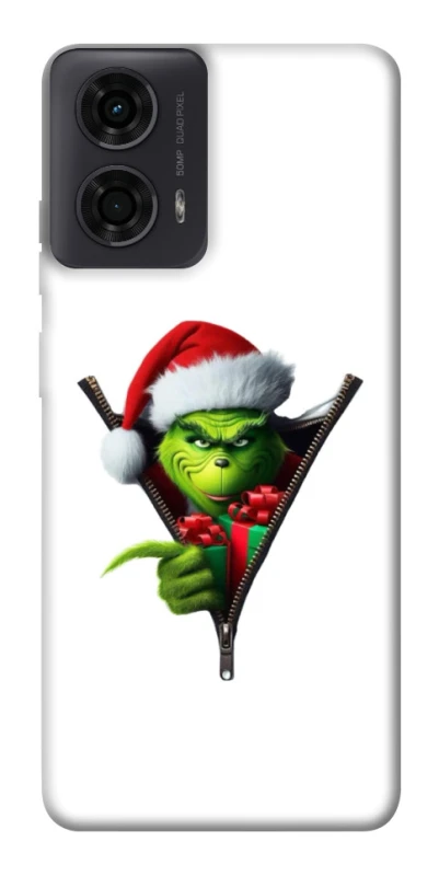 Чохол на Motorola Moto G04 Grinch mood ver.2 фото 1 з 1