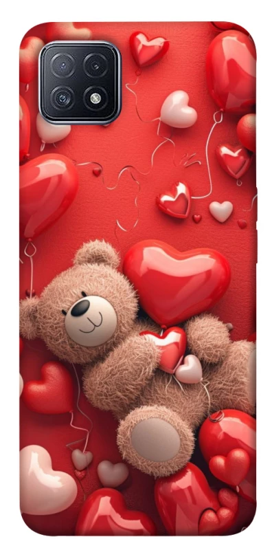 Чехол на Oppo A73 bear in hearts фото 1 из 1