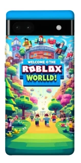 Чехол на Google Pixel 6a Roblox World фото 1 из 1
