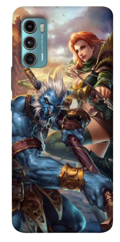 Чохол на Motorola Moto G60 Dota heroes фото 1 з 1