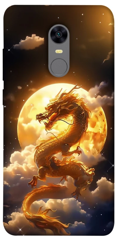 Чохол на Xiaomi Redmi 5 Plus / Redmi Note 5 (Single Camera) Golden Dragon фото 1 з 1