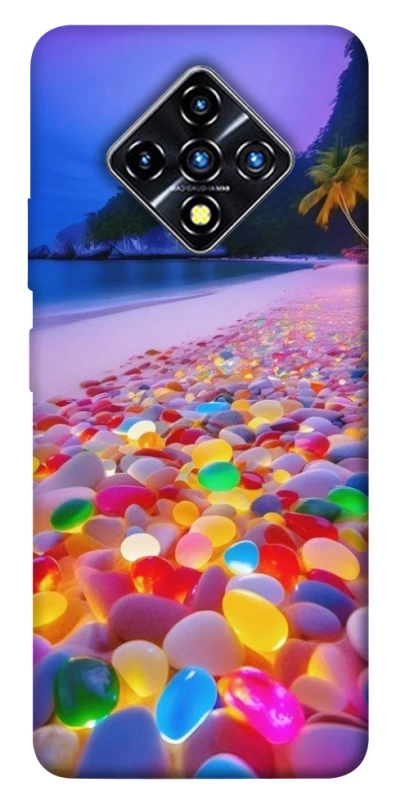 Чохол на Infinix Zero 8 Каміння світиться на березі фото 1 з 1