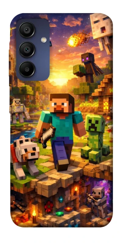 Чохол на Samsung Galaxy A15 4G/5G Minecraft v6 фото 1 з 1