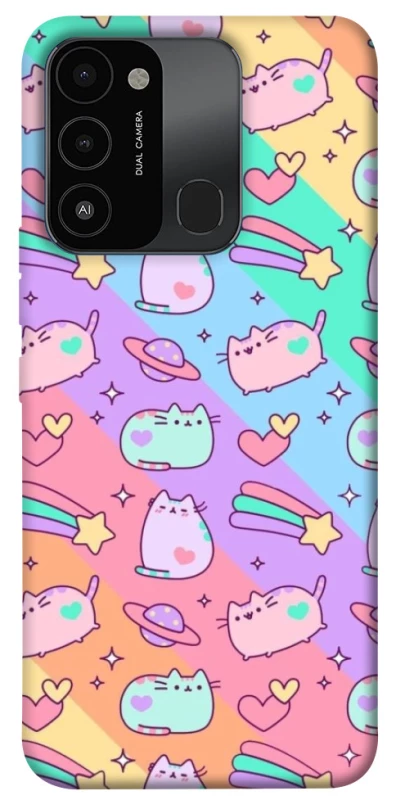 Чохол на TECNO Spark 8C Cat Cute фото 1 з 1
