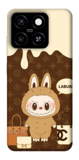 Чохол на ZTE Blade A55 4G Labubu LV фото 1 з 1