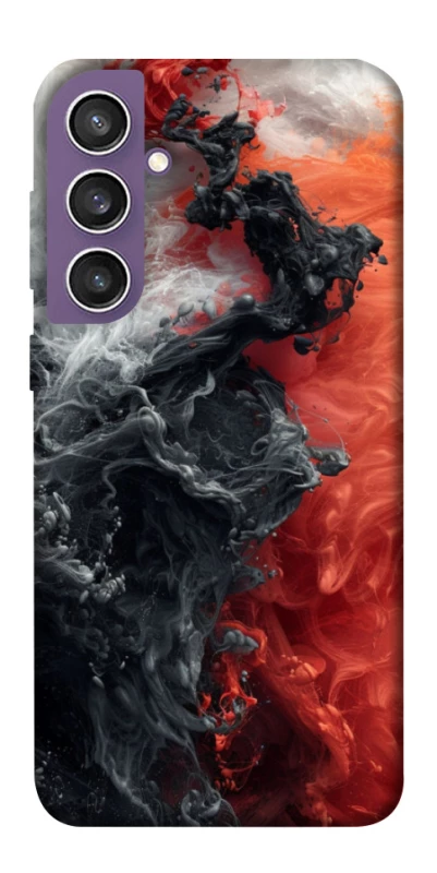 Чехол на Samsung Galaxy S23 FE Black and Red фото 1 из 1